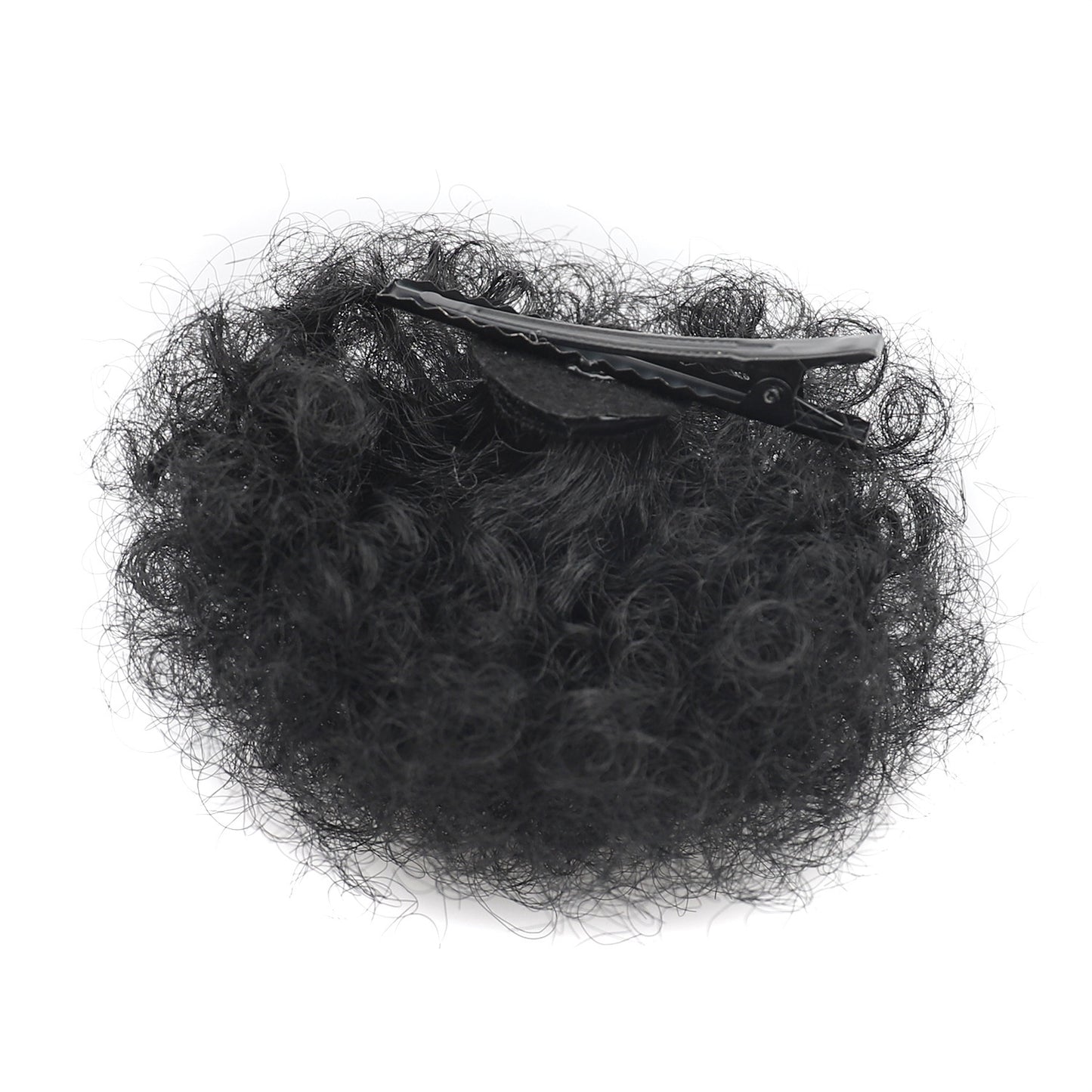 Afro Puff Curly Bun Hairpiece with Clips – Soft Lightweight Synthetic Hair Scrunchie Bun Extension