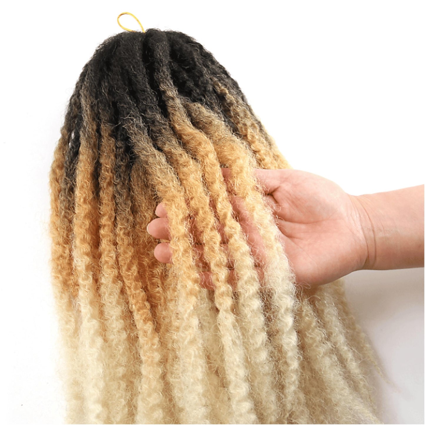 Cuban Marley Twist Hair 14/18 Inch – Springy Afro Kinky Braiding Hair