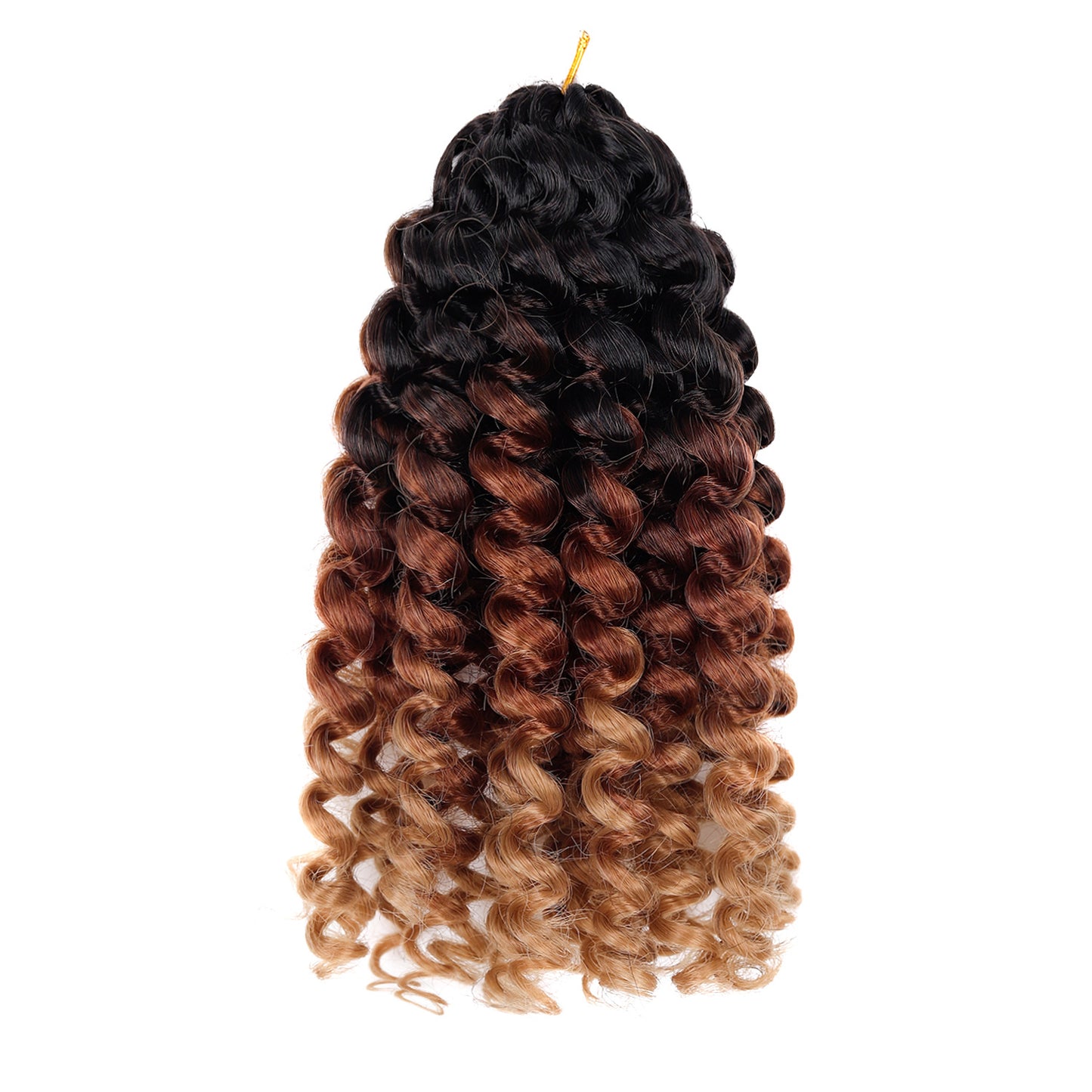 8 Inch Wand Curl Crochet Braids – Ringlet Twist Hair Extensions with Natural Dreadlock Look