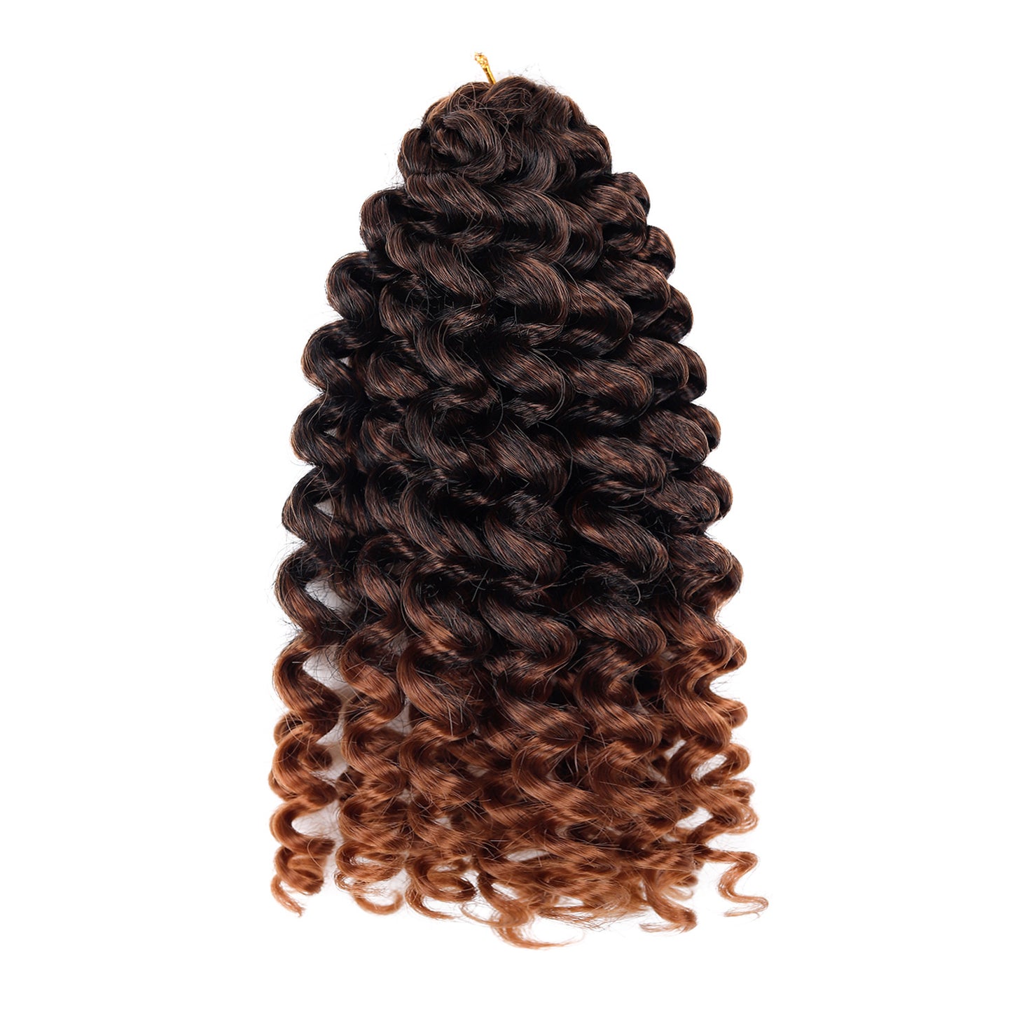 8 Inch Wand Curl Crochet Braids – Ringlet Twist Hair Extensions with Natural Dreadlock Look