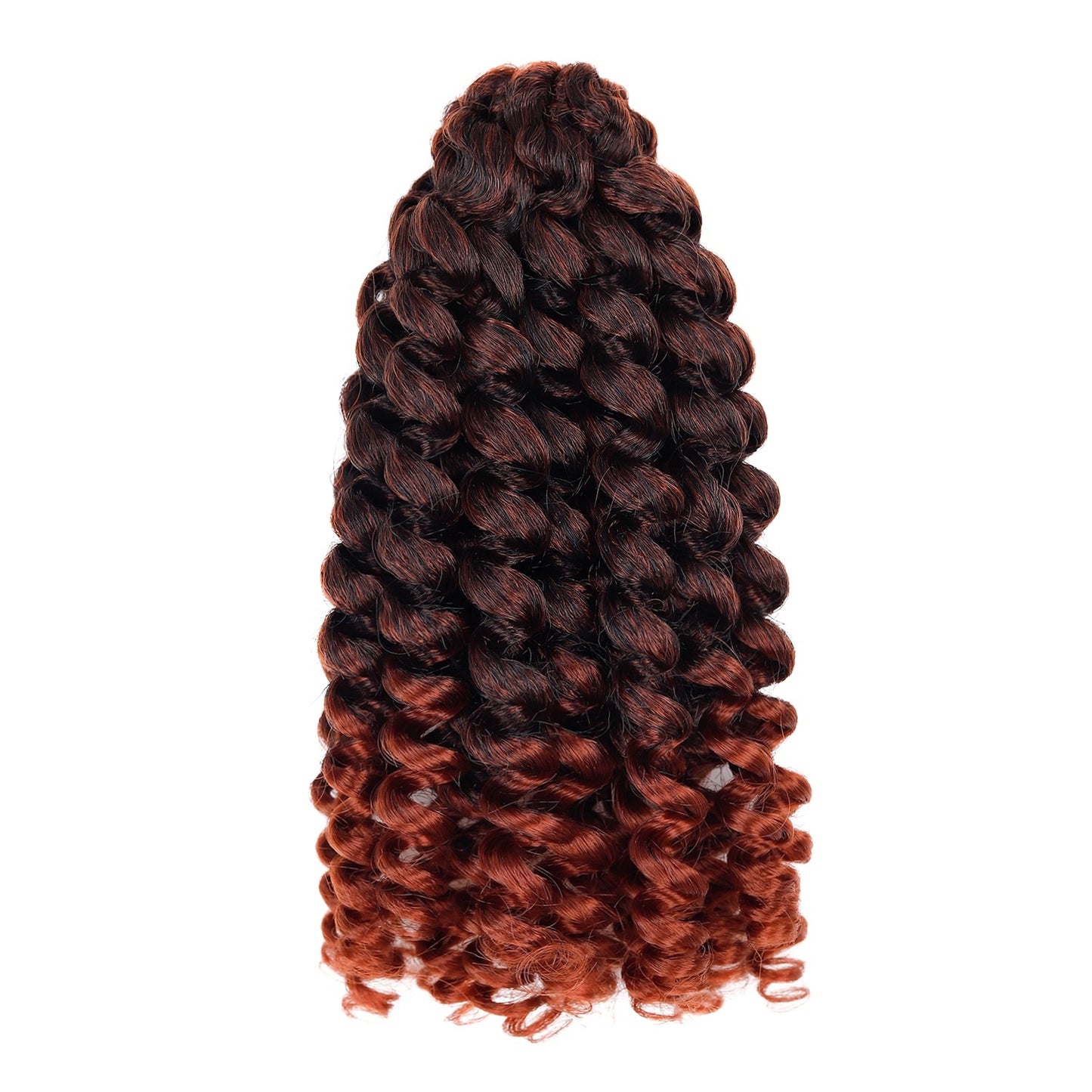 8 Inch Wand Curl Crochet Braids – Ringlet Twist Hair Extensions with Natural Dreadlock Look