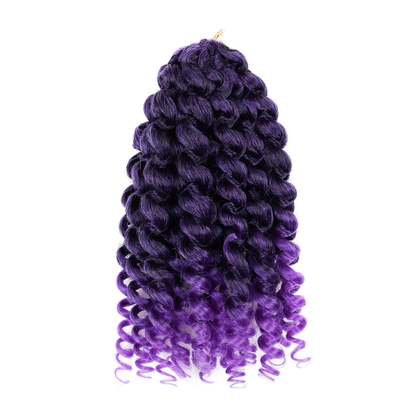 8 Inch Wand Curl Crochet Braids – Ringlet Twist Hair Extensions with Natural Dreadlock Look