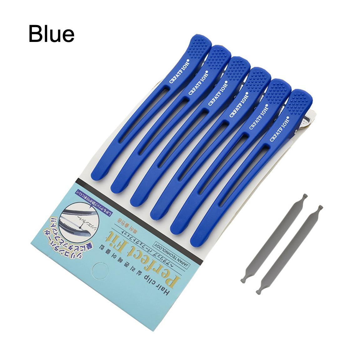 Pro No-Trace Duckbill Hair Clips (6/12 Pack) - Non-Slip Aluminum
