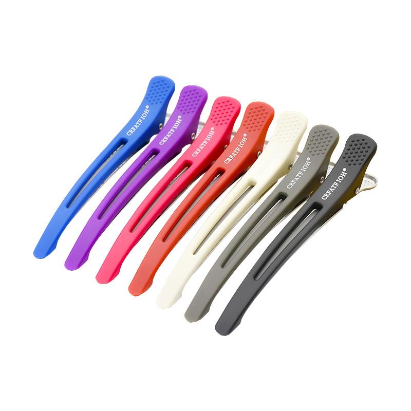 Pro No-Trace Duckbill Hair Clips (6/12 Pack) - Non-Slip Aluminum