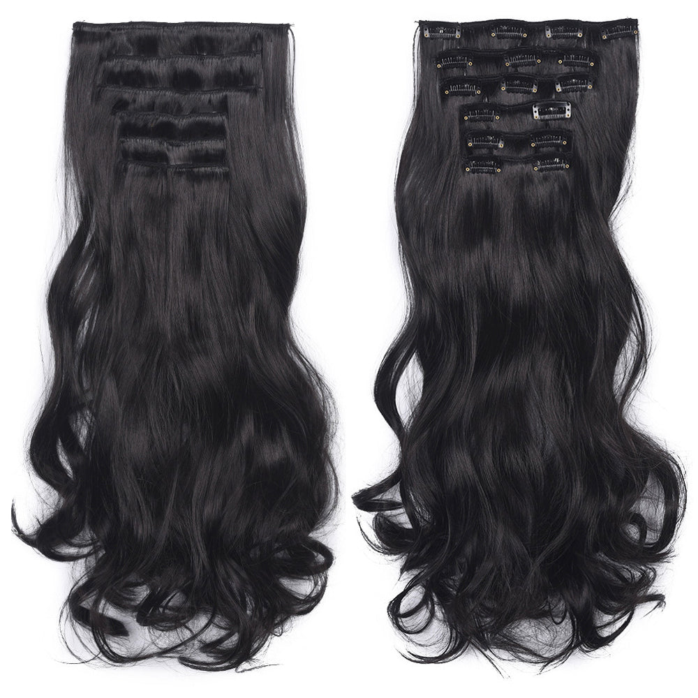 20 Inch 6 Pcs Long Wavy Clip In Hair Extensions