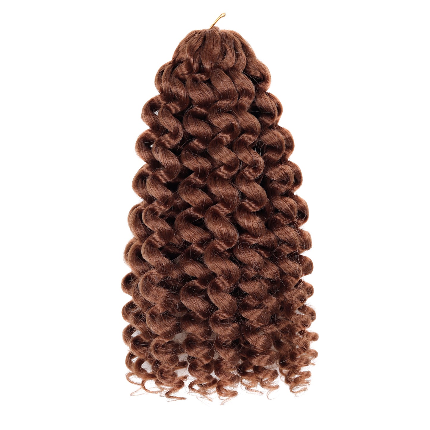 8 Inch Wand Curl Crochet Braids – Ringlet Twist Hair Extensions with Natural Dreadlock Look