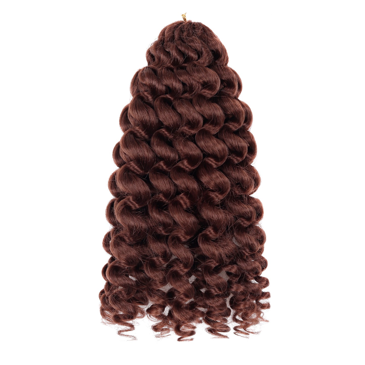 8 Inch Wand Curl Crochet Braids – Ringlet Twist Hair Extensions with Natural Dreadlock Look