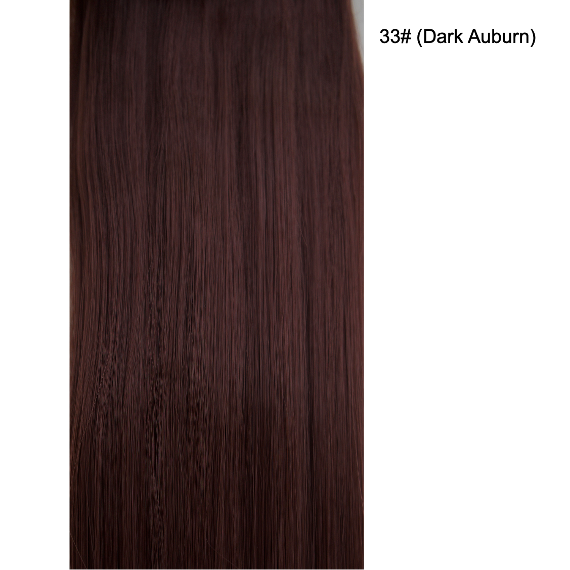24 Inch 6 PCS Long Straight Clip-In Hair Extensions with 49 shades