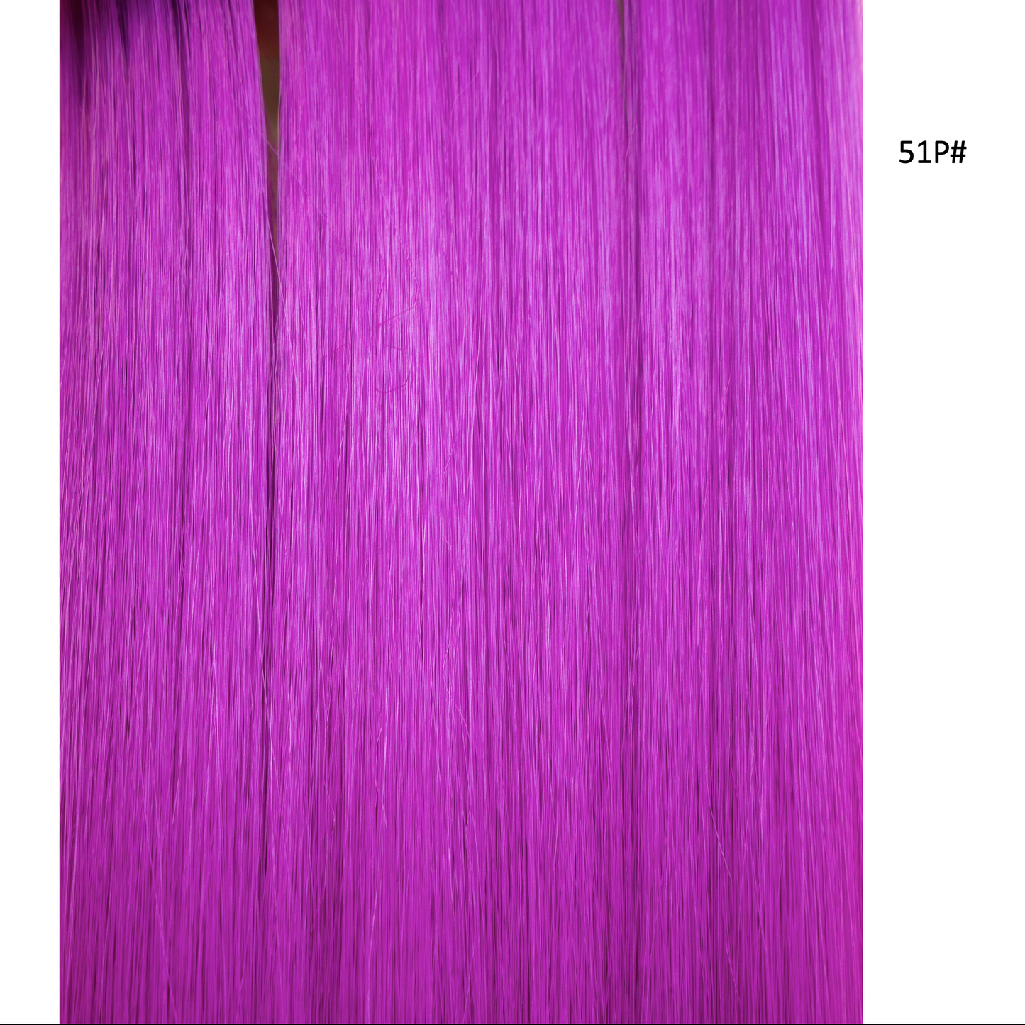24 Inch 6 PCS Long Straight Clip-In Hair Extensions with 49 shades