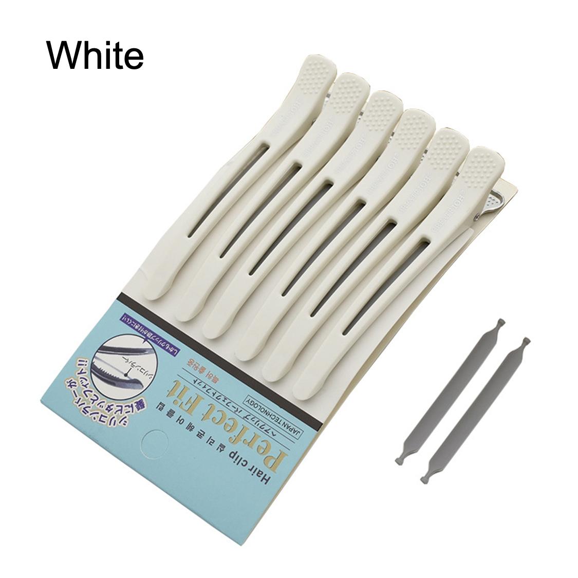 Pro No-Trace Duckbill Hair Clips (6/12 Pack) - Non-Slip Aluminum