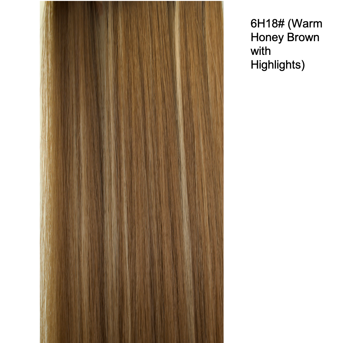 24 Inch 6 PCS Long Straight Clip-In Hair Extensions with 49 shades