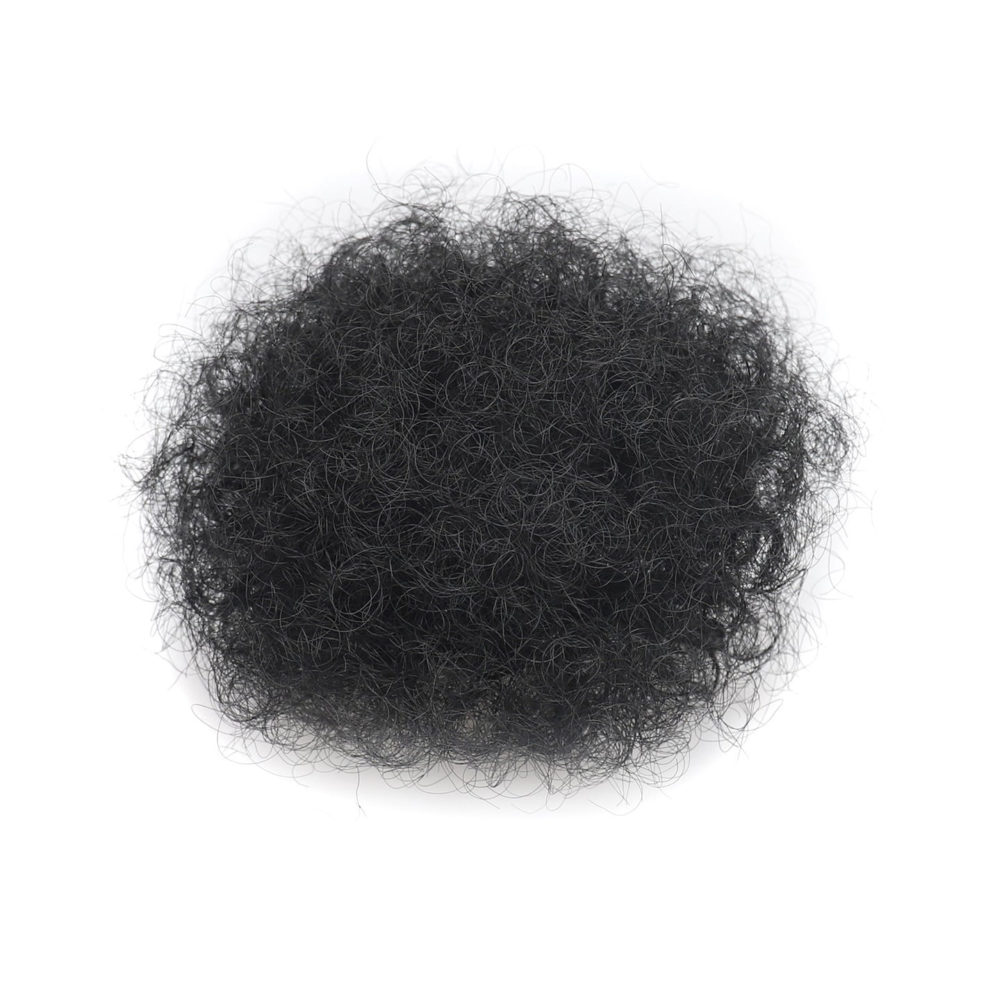 Afro Puff Curly Bun Hairpiece with Clips – Soft Lightweight Synthetic Hair Scrunchie Bun Extension