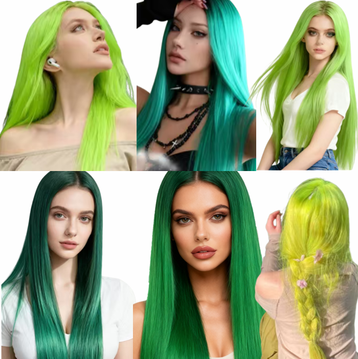 24 Inch 6 Pcs Long Straight Clip-in Hair Extensions