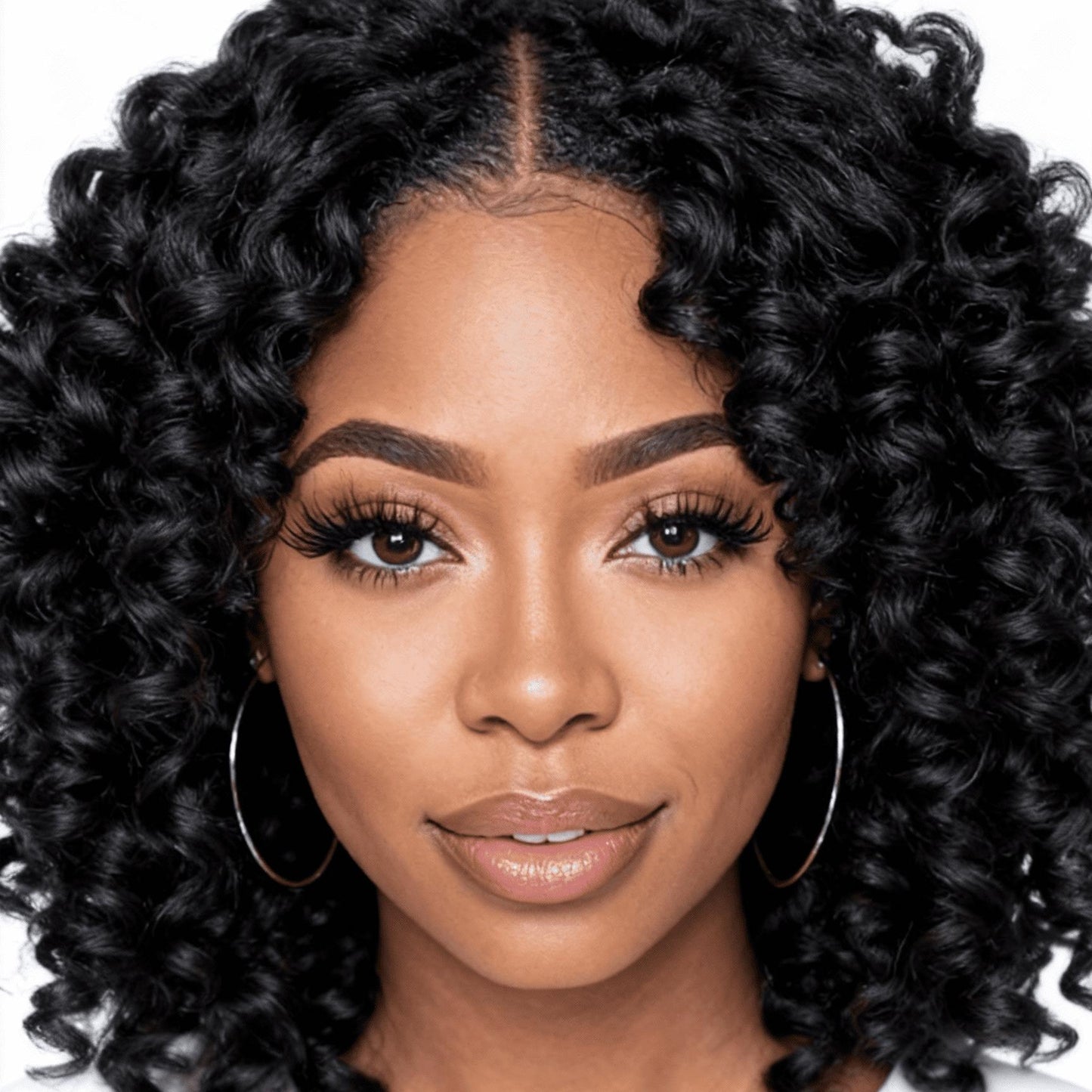 8 Inch Wand Curl Crochet Braids – Ringlet Twist Hair Extensions with Natural Dreadlock Look