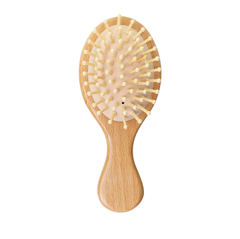 Mini Wooden Air Cushion Hair Brush